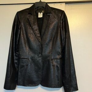 Just Cavalli Black Shimmer Blazer